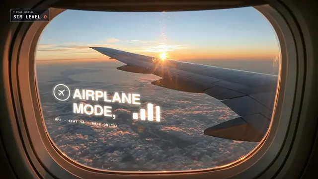 AIRPLANE MODE at 2:09